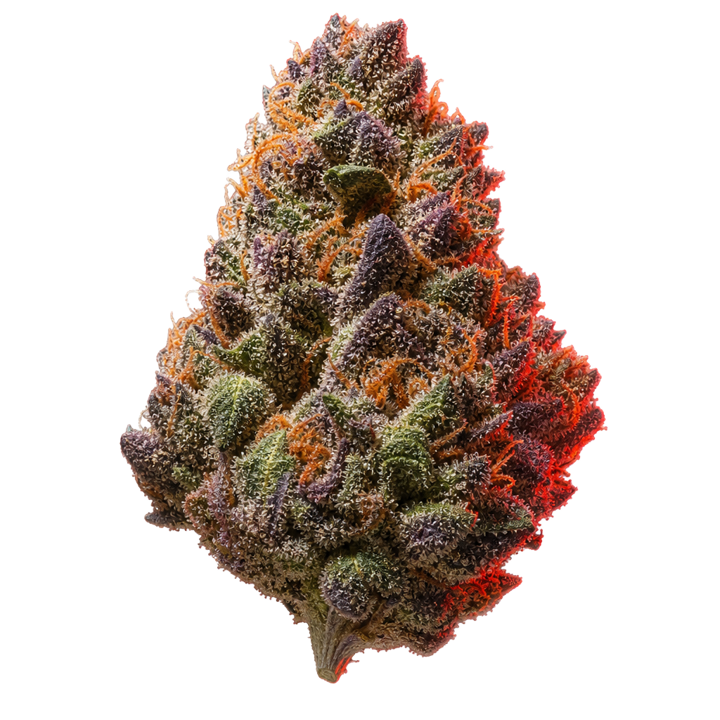 3D rendered cannabis flower